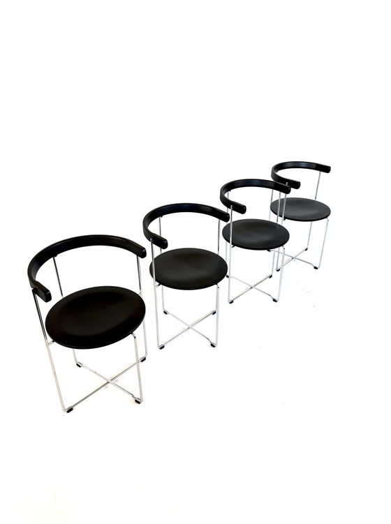 Image 1 of 4x design folding chair Kusch & Co '80