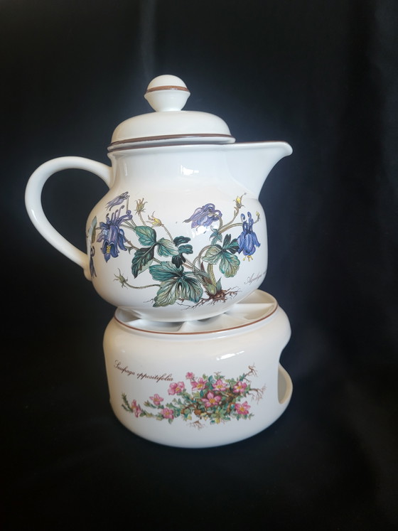 Image 1 of Teiera vintage con lumino Villeroy & Boch Botanica