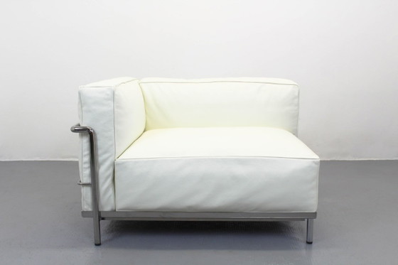 LC3 Le Corbusier, Cassina, Charlotte Perriand Leather Chair Seats – Armchairs, Metal (photo 2 of 8)