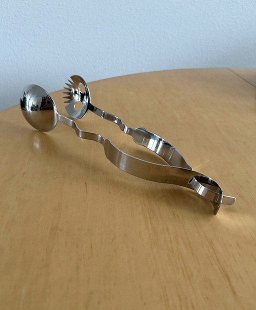 Menu Denmark Bent Falk Posate da Insalata in Acciaio Inox
