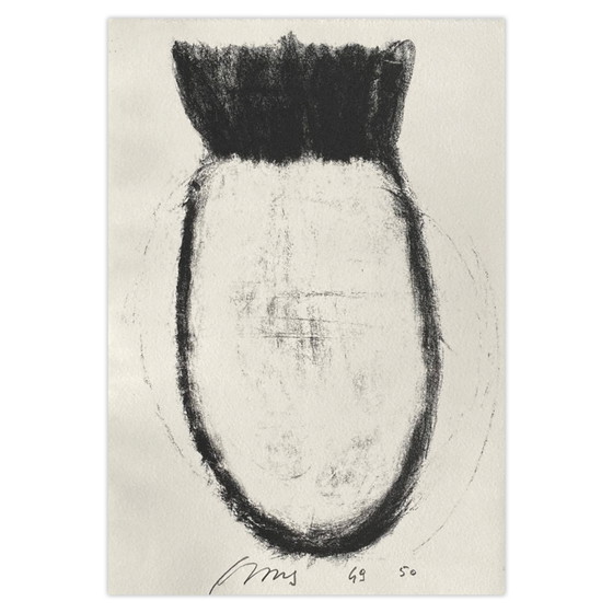 Lithographie signée de Michel Haas, Ananas, 1991 – Lithographies et sérigraphies, Paper (photo 5 of 5)
