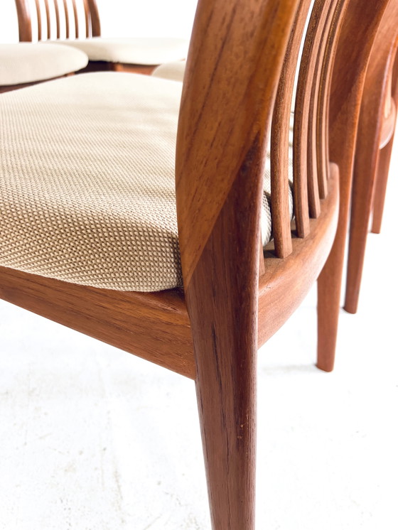 Image 1 of 5x vintage dining chair Kai Kristiansen '70s