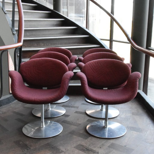 6 Artifort Little Tulip chairs