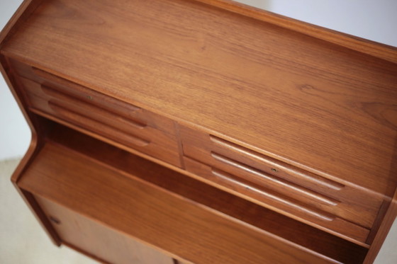 Dänischer Teak-Sekretär – Schreibtisch, Wood (photo 9 of 9)