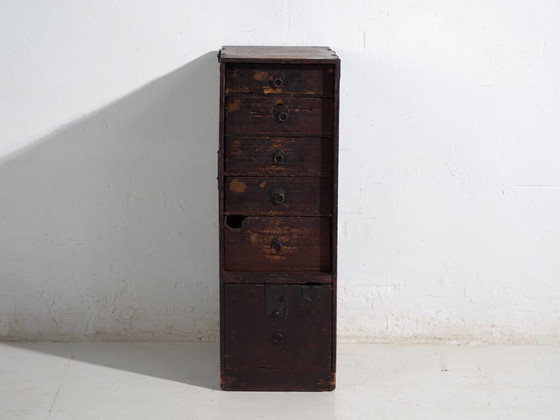 Meuble de rangement japonais ancien - Période Meiji / Taishō (env. ) #74 – Meubles de rangement pour bureau (photo 31 of 40)
