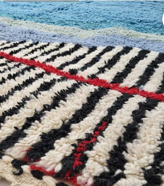 Image 1 of Tappeto berbero tradizionale in pura lana, tessuto a mano, 150/250 cm
