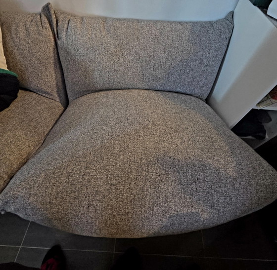 2 poltrone Fatboy Bonbaron – Tessuto bouclé grigio di alta qualità (come nuove) – Textile (photo 3 of 5)