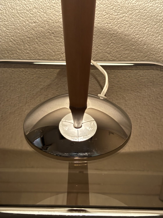 Image 1 of Vintage IKEA Kvintol Paddestoel Lamp, tafellamp uit de jaren 80, Pop-Art, Space Age