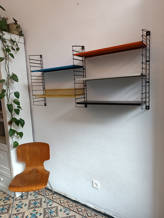 Image 1 of Portaoggetti da parete Tomado, vintage anni Sessanta, con cestino