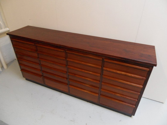 Image 1 of Vintage mahogany shop cabinet