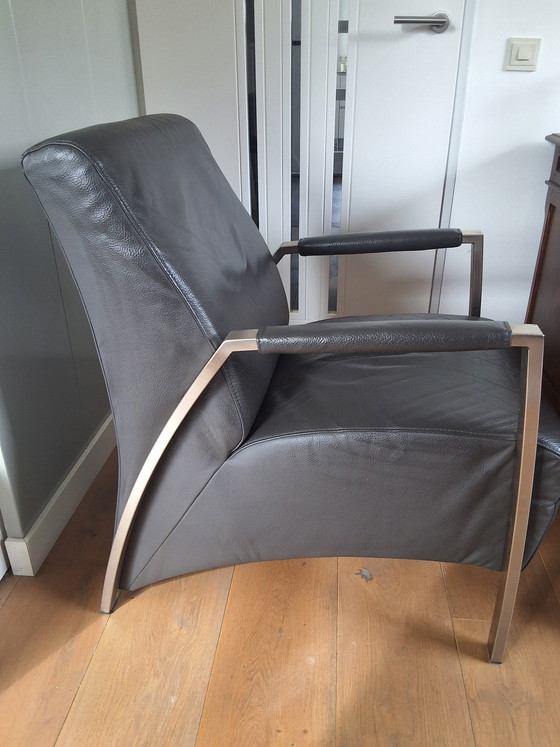 Image 1 of Fauteuil en cuir intérieur