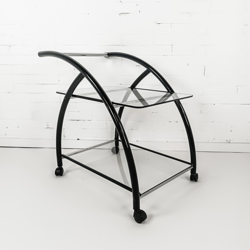 Vintage bar cart