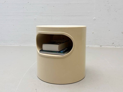 Table d'appoint de style Space Age par Emma Gismondi Schweinberger pour Artemide, années 1970