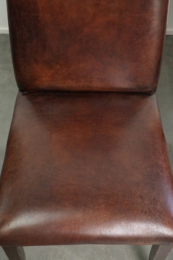 6x prachtige karaktervolle schapenleren eetkamerstoelen met de mooiste kleuren en een tijdloos design (photo 11 of 17)