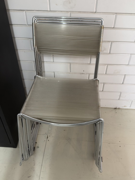 Image 1 of 8 Spaghettistoelen Giandomenico Belotti Vintage