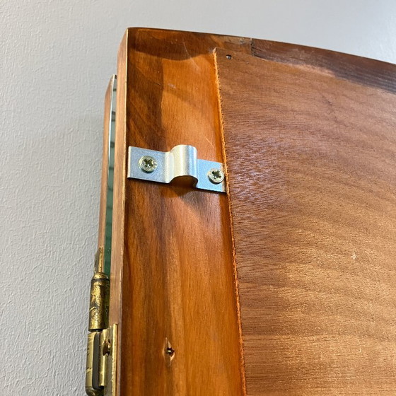 Image 1 of Vintage wall mirror with swivel wings by Unionsglas, 1950s