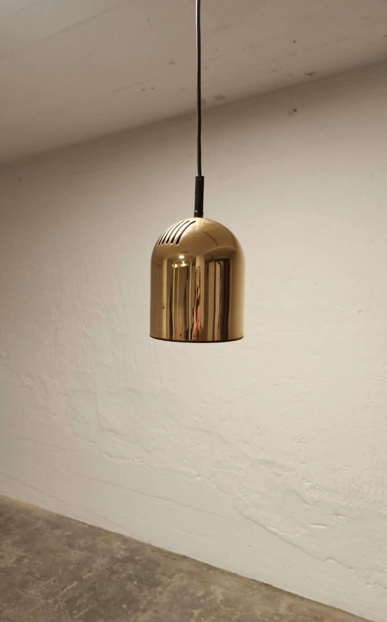 Lampada a sospensione vintage color oro / ottone – Vrieland Design, Lampade a sospensione, Metallo (photo 2 of 8)