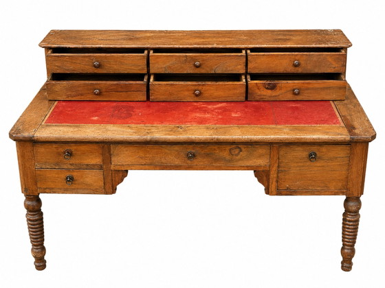 Escritorio grande, biblioteca, vitrina, secreter con cajones, francés del siglo XIX – Librerías, Wood (photo 2 of 15)