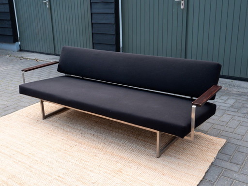 Rob Parry Lotus 25 Sofá cama | Diseño Vintage | Tejido negro