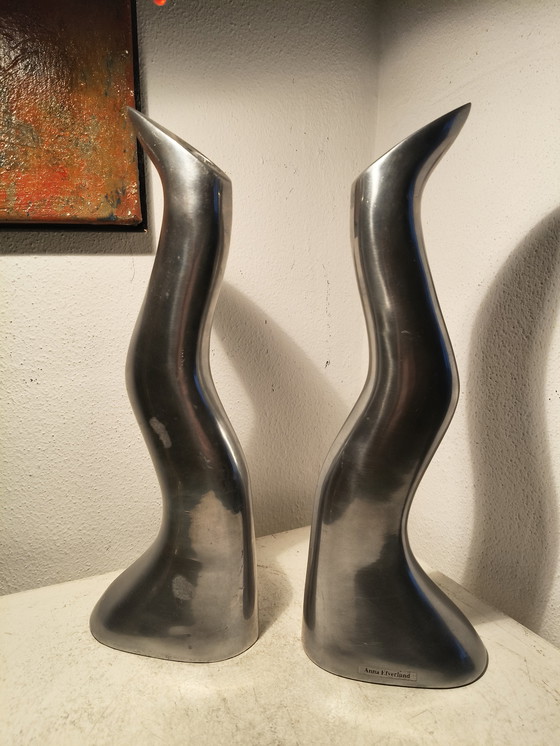 Image 1 of Candelieri vintage a zigzag Anatomy di Anna Eferlund per Ikea