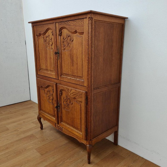 Mobile per bevande vintage, credenza, mobile bar, credenza con vetrina – Credenze con vetrina, Wood (photo 5 of 13)