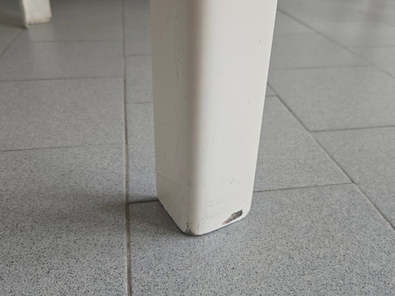 Image 1 of Vintage Ozoo bureau uit de jaren 60 in Space Age-stijl, ontworpen door Marc Berthier en gemaakt van glasvezel.