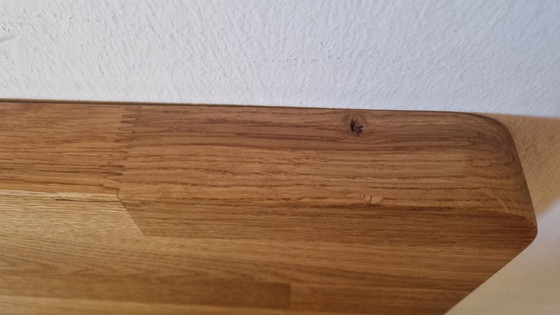 Image 1 of Mesa de comedor de madera de roble