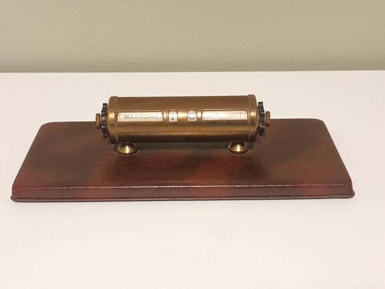 Calendario perpetuo – Oggetti decorativi, Copper, Leather (photo 2 of 7)