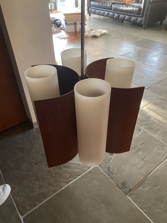 Image 1 of Vintage 1950s pendant lamp