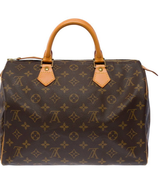 Image 1 of Sac LOUIS VUITTON Speedy en Toile Marron - 103438