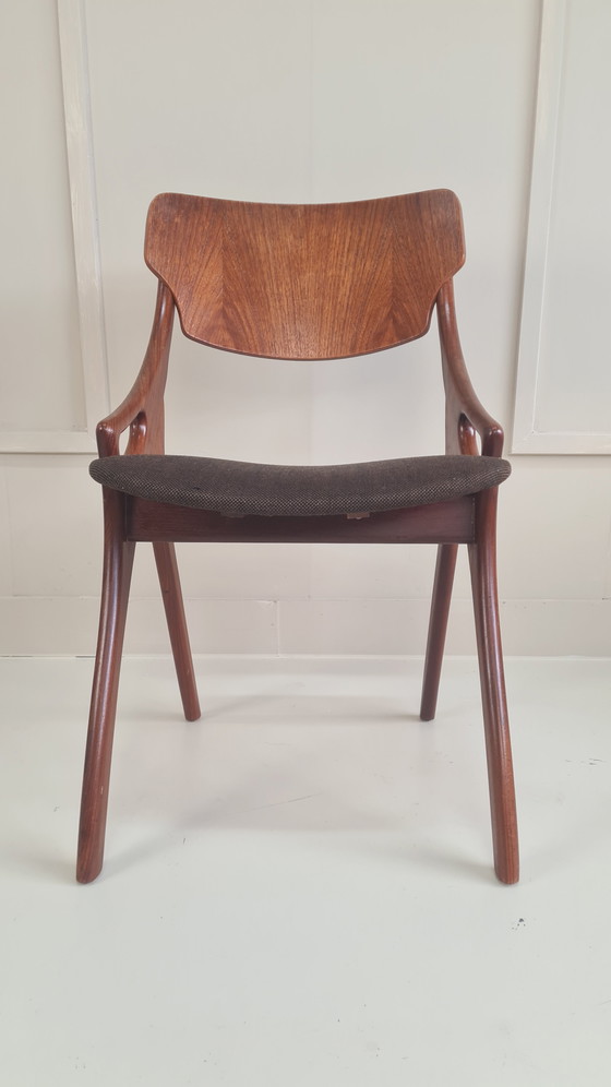 Image 1 of Danish Dining Chairs by Hovmand Olsen for Mogens Kold, 1960s