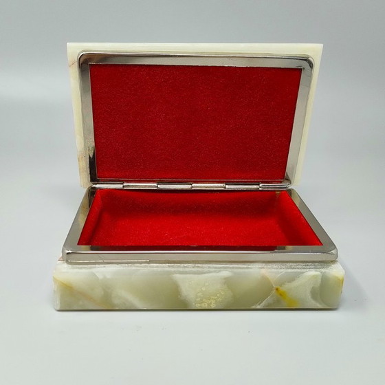 1960s Astonishing Box in Onyx. Made in Italy – Decorative Objects, Stone (photo 6 of 8)