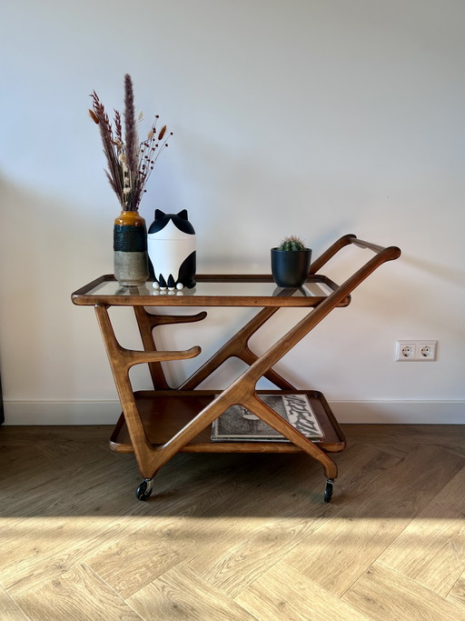 Midcentury serveerwagen De Ster Geldermalsen