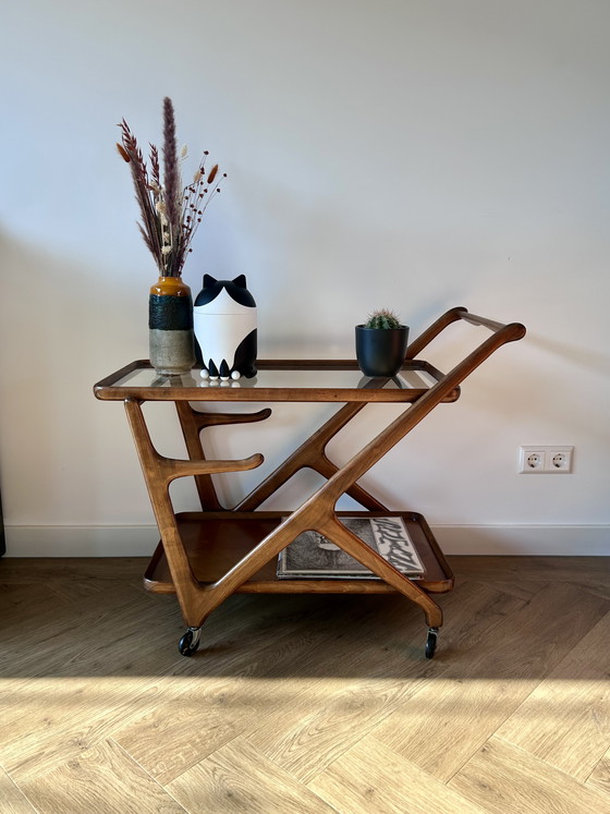 Image 1 of Midcentury serveerwagen De Ster Geldermalsen 