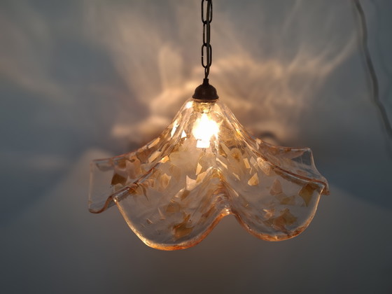 Image 1 of Kroonluchter van Murano-glas uit de jaren 70.