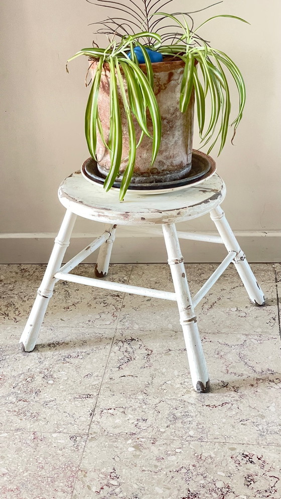 Image 1 of Antiek Bamboe Krukje