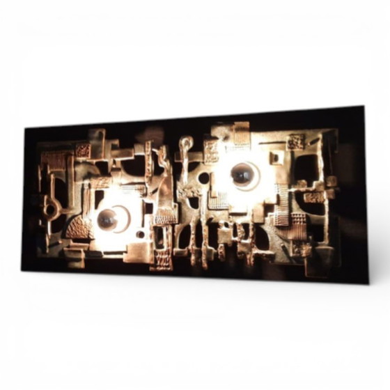 Image 1 of Lampada da parete brutalista Brakelmann & Becker, 1970