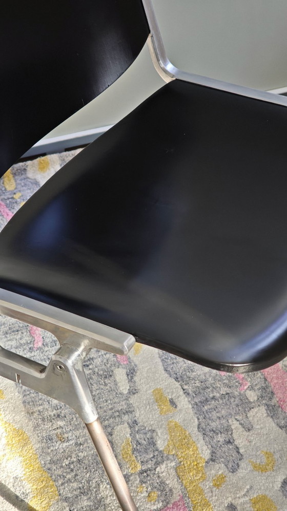 Image 1 of Silla de diseño Castelli, Piretti, estilo moderno de mediados de siglo, industrial