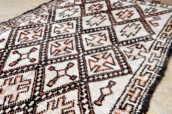 Image 1 of Tapis marocain vintage Marmoucha 345 x 180 cm