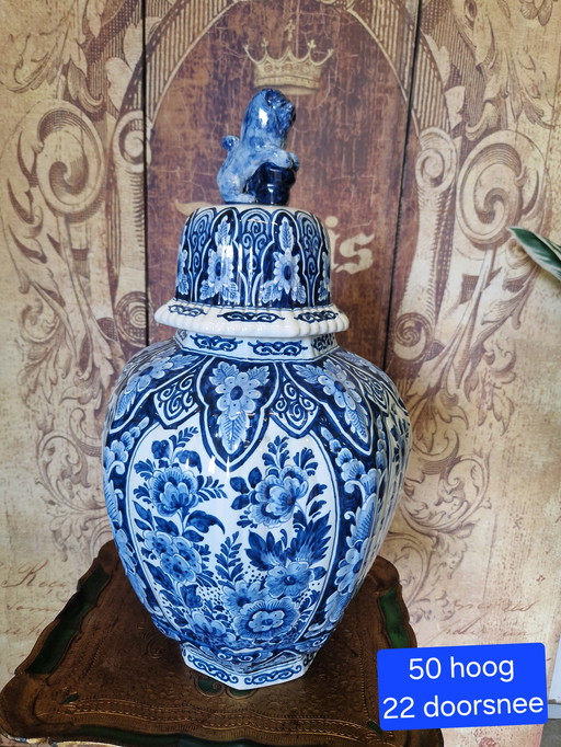 Delft Old large vase 50 cm