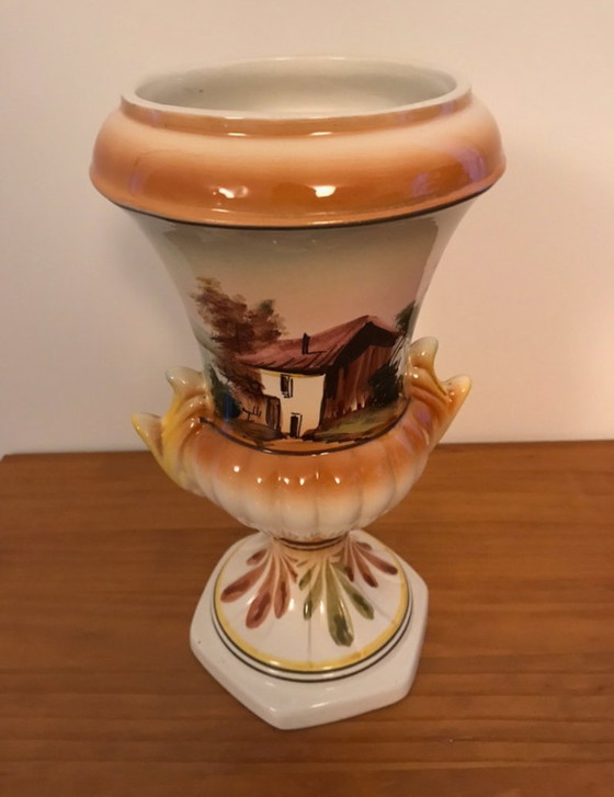 Image 1 of Genummerde vaas van keramiek