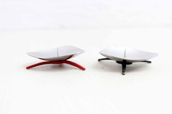 Image 1 of Pareja de pequeños candelabros escandinavos