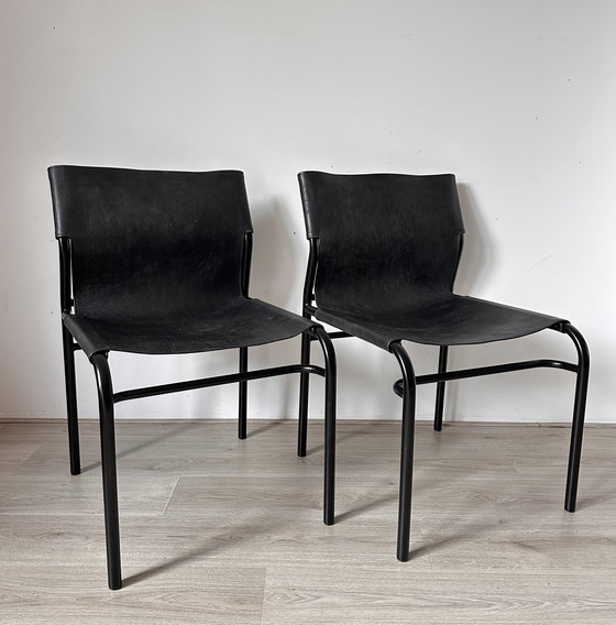 Image 1 of 4x CB2 Surf Sling Stühle