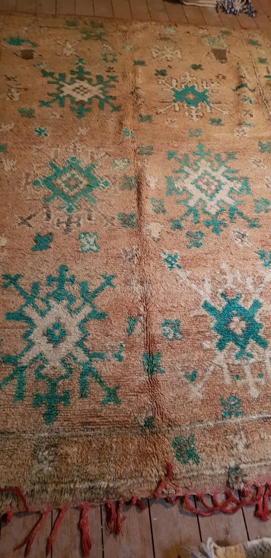 Image 1 of Handgeknüpfter Berberteppich aus Wolle, 263 x 170 cm