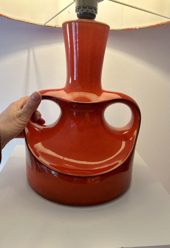 Image 1 of Rare designer lamp PAN ceramic - West German Pottery