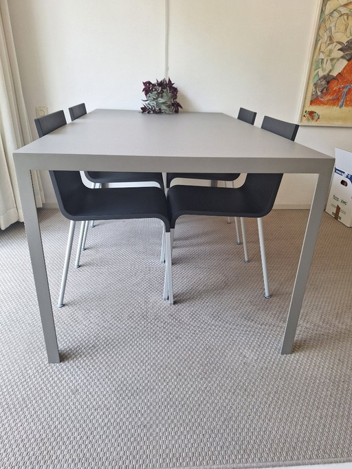 Gray Metaform K1 table 160x90