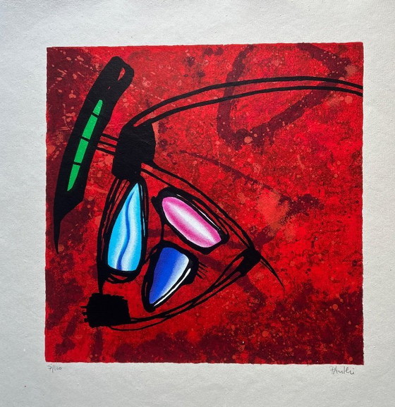 Image 1 of Serigrafía de Werner Pantki