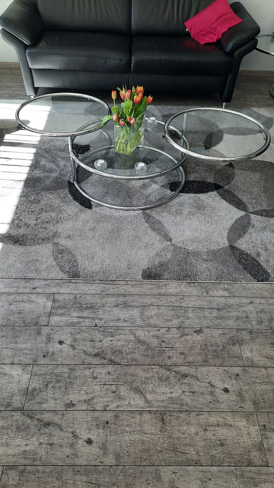 Image 1 of 3-piece coffee table Milo Baughman