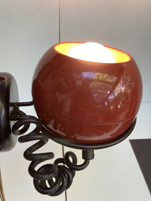 Lampe applique murale EYEBALL en métal 70’S