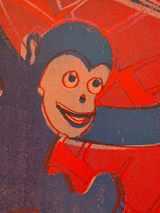 Image 1 of Andy Warhol (1928-1987), Four Monkeys, 1983, Courtesy Galerie Bruno Bischofberger, Zurich, copyright 1993 The Andy Warhol Found.
